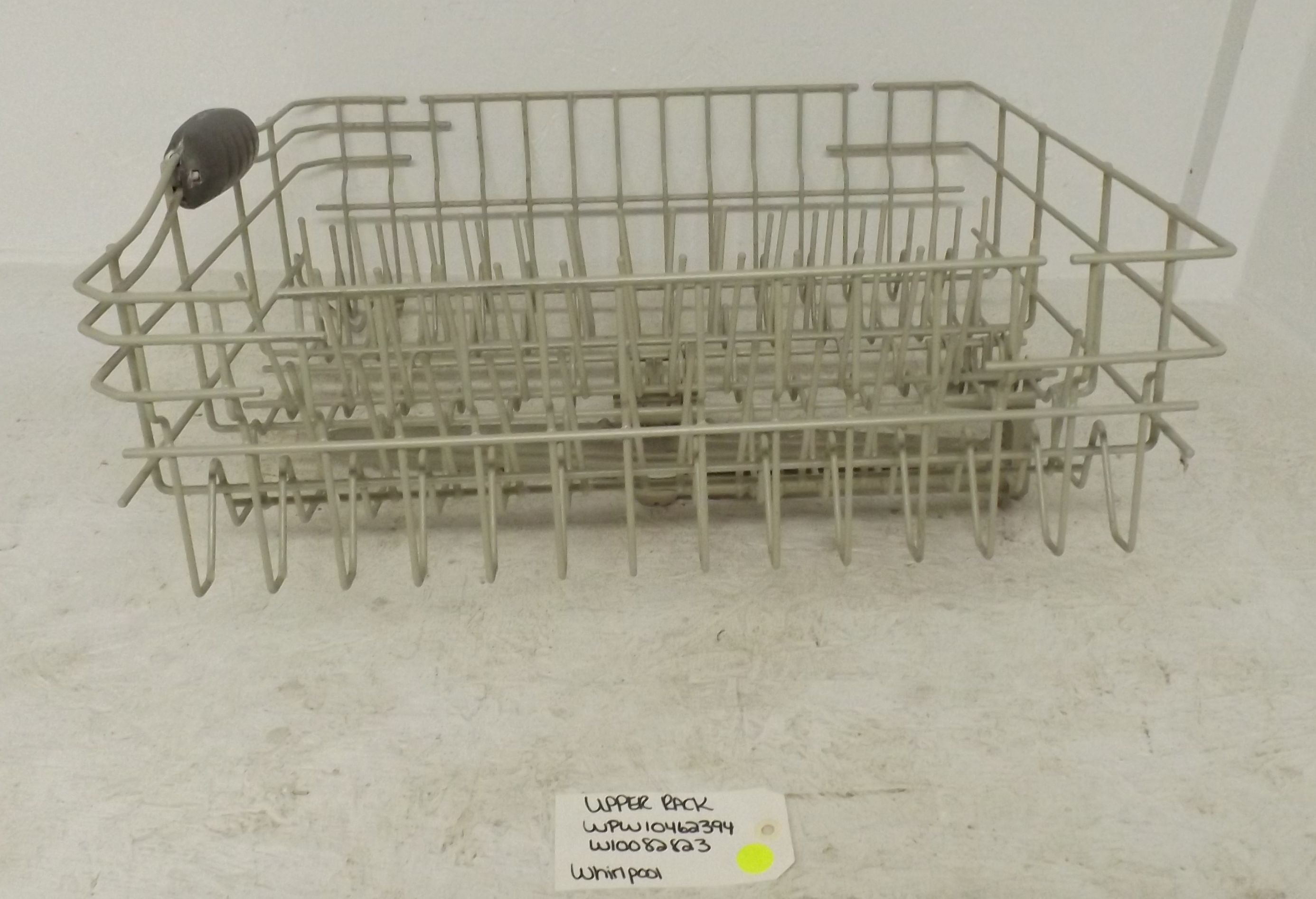 WHIRLPOOL DISHWASHER WPW10462394 W10082823 UPPER RACK (USED) WHIRLPOOL DISHWASHER WPW10462394 W10082823 UPPER RACK (USED)